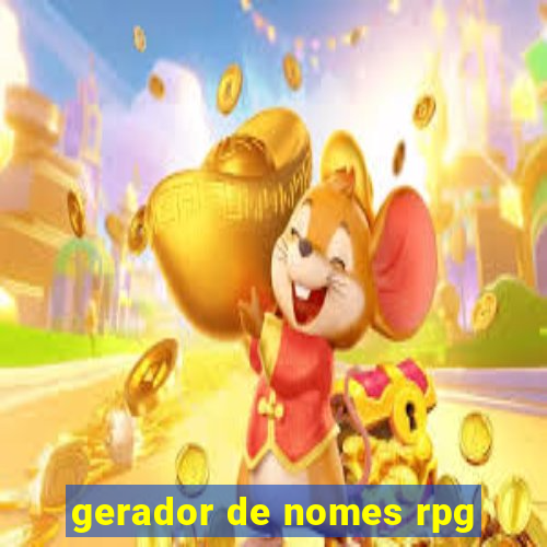 gerador de nomes rpg